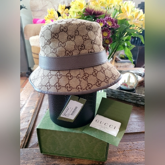 Gucci Canvas Bucket Hat - Picture 3 of 5